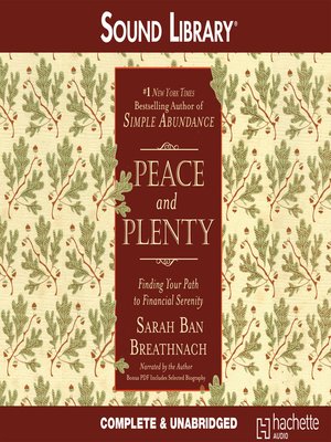 cover image of Peace and Plenty